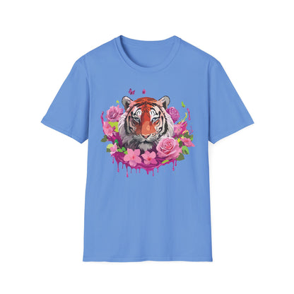 Tiger Shirt Unisex Tee Gildan Softstyle 64000 Ring Spun Cotton