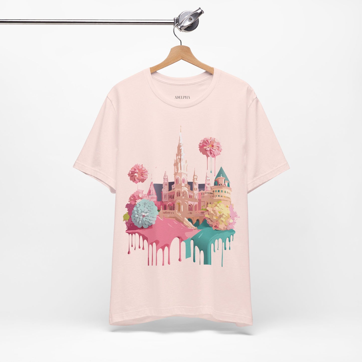 Natural Cotton Tee Shirt - Beautiful Places Collection - Vienna