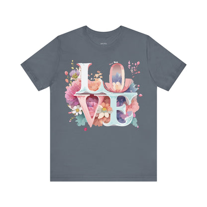 Natural Cotton Tee Shirt - Love Story Collection Printify