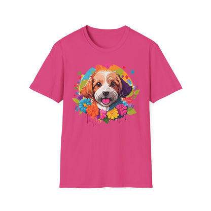 Unisex Dog Shirt Softstyle Cotton Tee Gildan 64000 Animal Tee