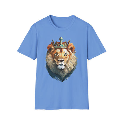 Lion Shirt Unisex Softstyle Tee Gildan 64000 100 Percent Ring Spun Cotton