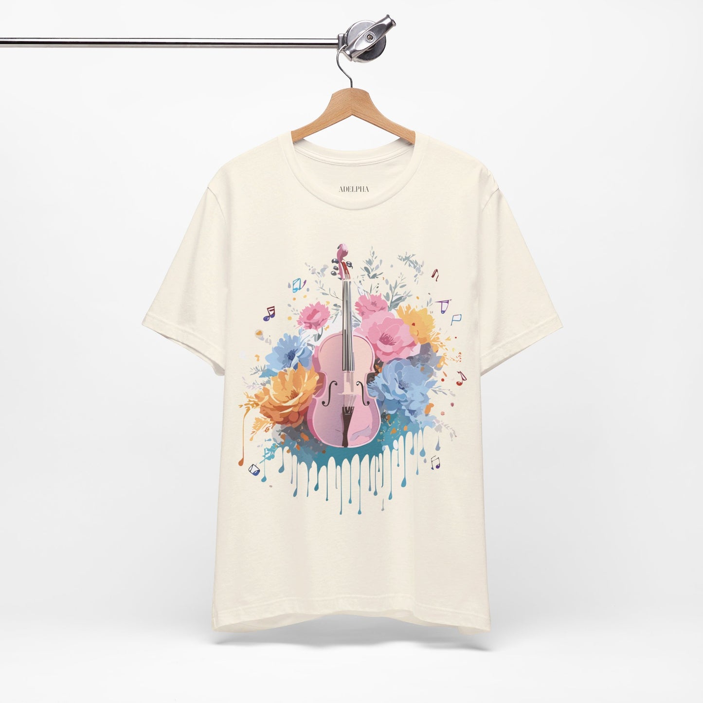 Natural Cotton Tee Shirt - Music collection