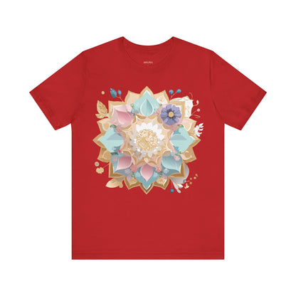 Natural Cotton Tee Shirt - Medallion Collection Printify