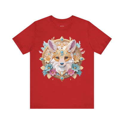 Natural Cotton Tee Shirt - Medallion Collection Printify