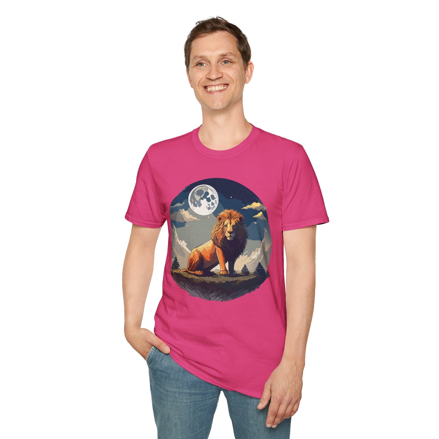 Lion Shirt, Shirt with Lion, Animal Tee, Shirt with Animals