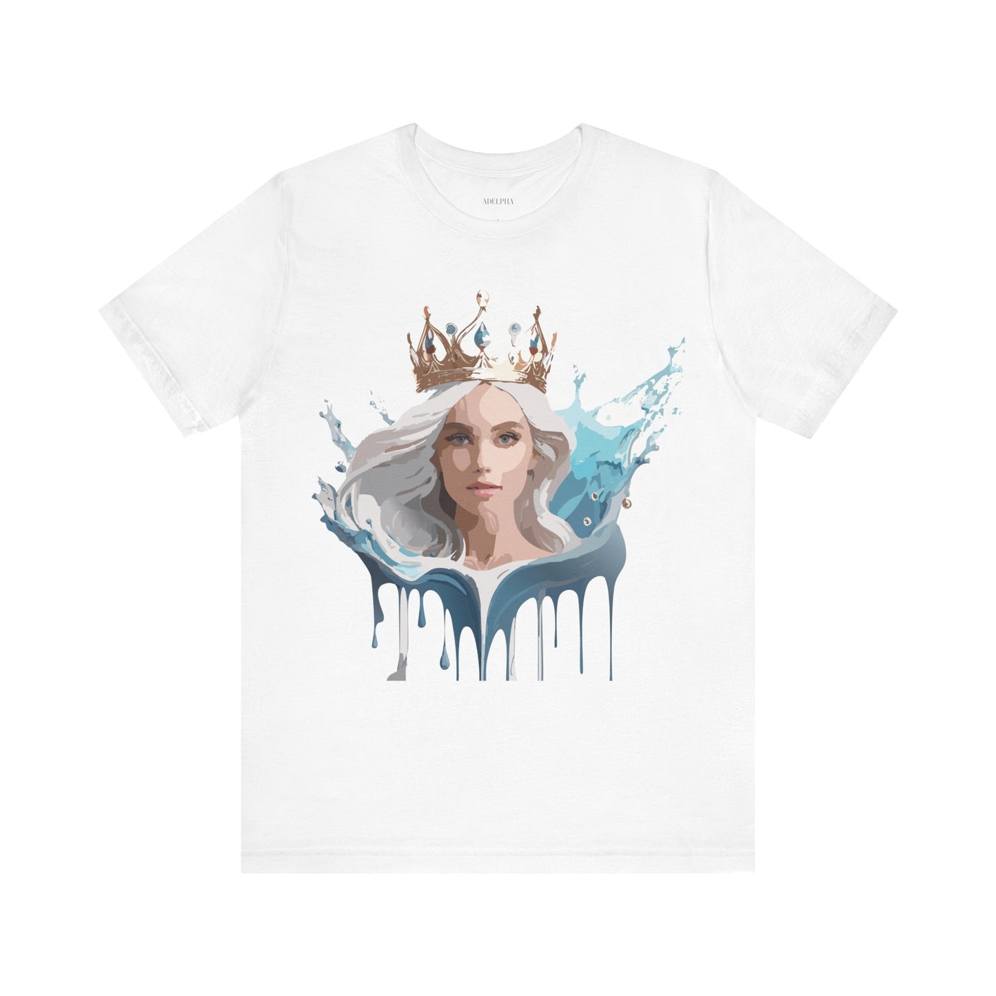 T-Shirt aus natürlicher Baumwolle – Queen Collection