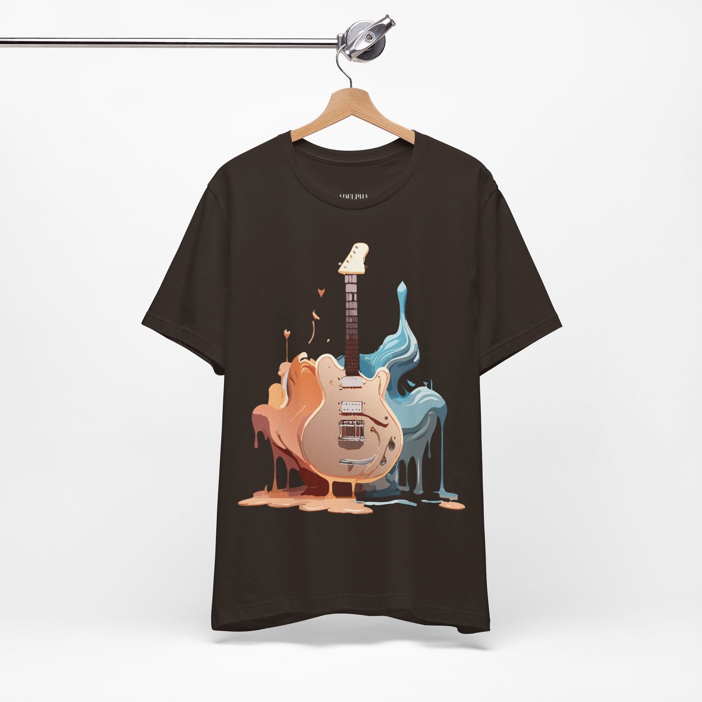 T-Shirt aus natürlicher Baumwolle – Musikkollektion