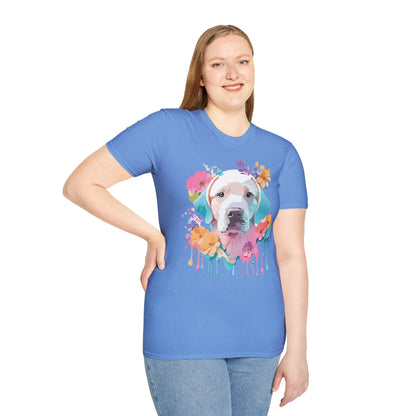 Dog Shirt Unisex Animal Tee Softstyle Gildan 64000 Short Sleeve Tee