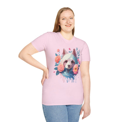 Dog Shirt Unisex Softstyle Cotton Tee Gildan 64000 With Animal Designs