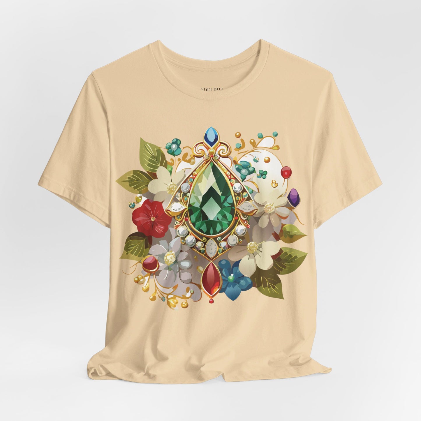 T-Shirt aus natürlicher Baumwolle – Queen Collection