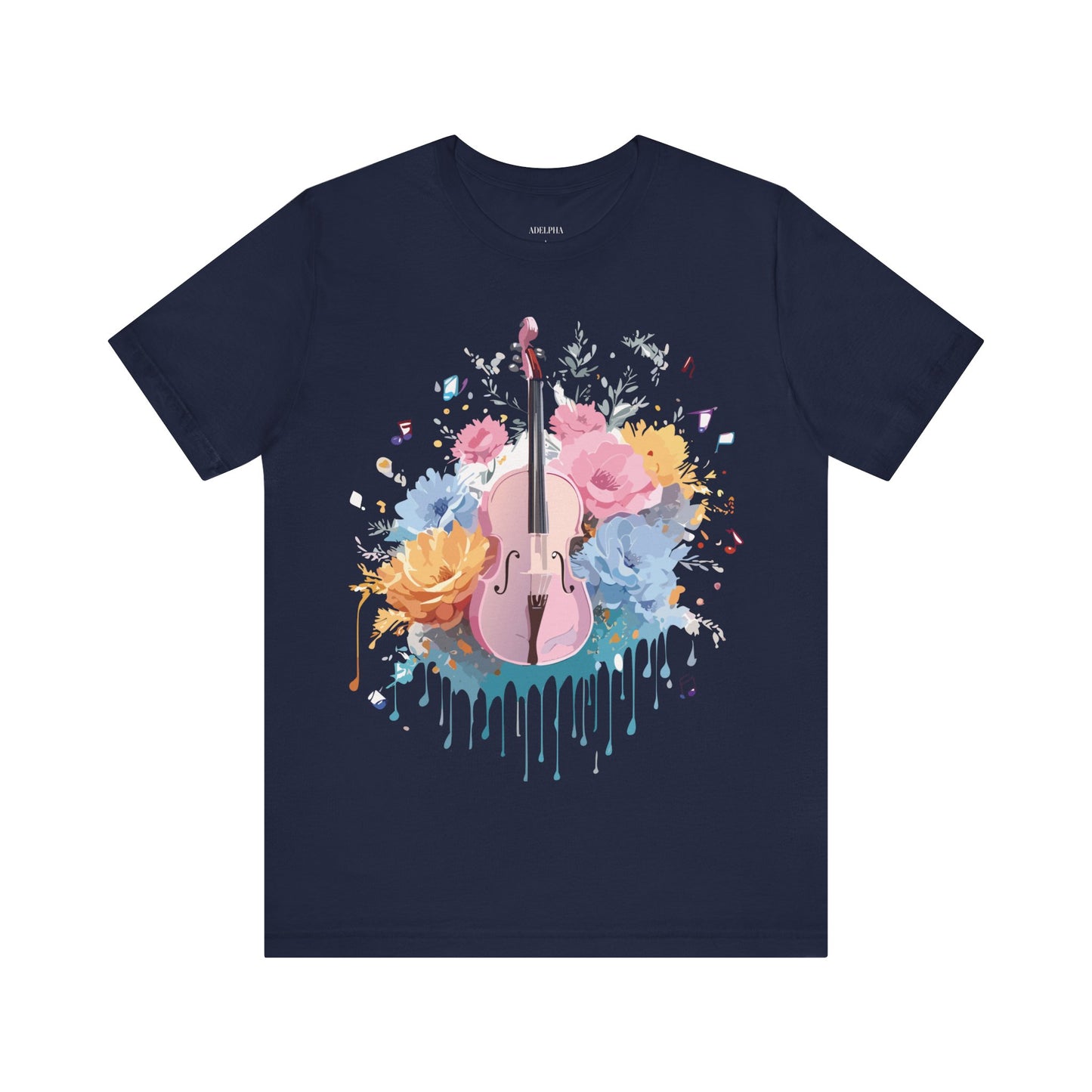 Natural Cotton Tee Shirt - Music Collection