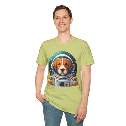Dog Shirt Unisex Animal Print Tee Softstyle Short Sleeve Tee