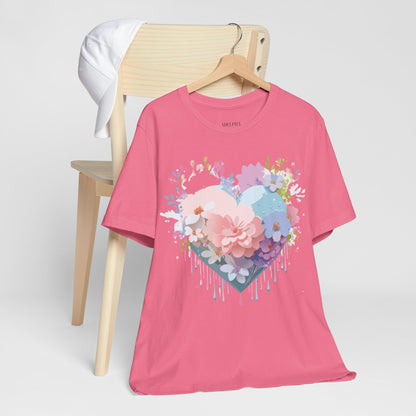 Natural Cotton Tee Shirt - Love story Collection Printify