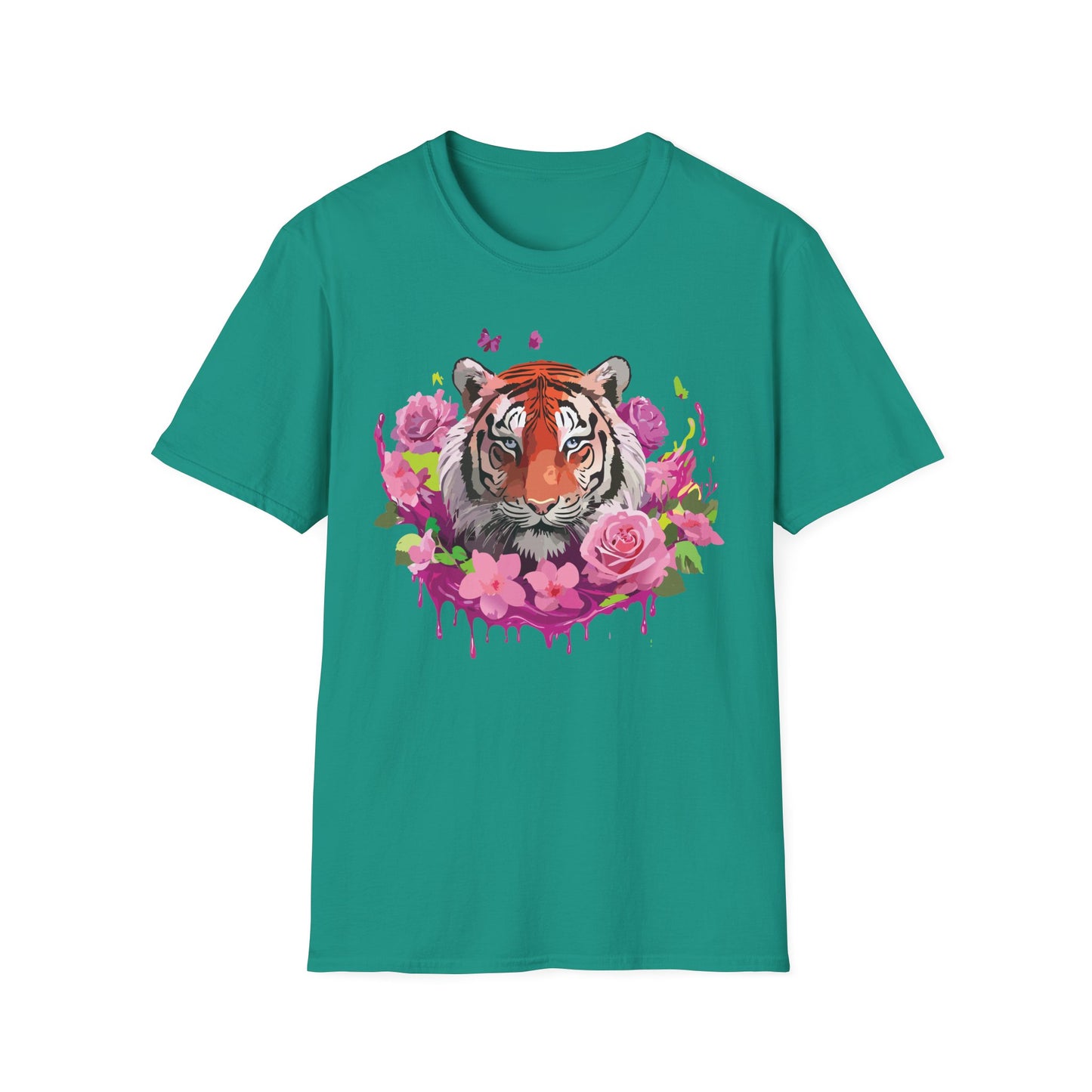 Tiger Shirt, Shirt with Tiger, Animal Tee, Shirt with Animals