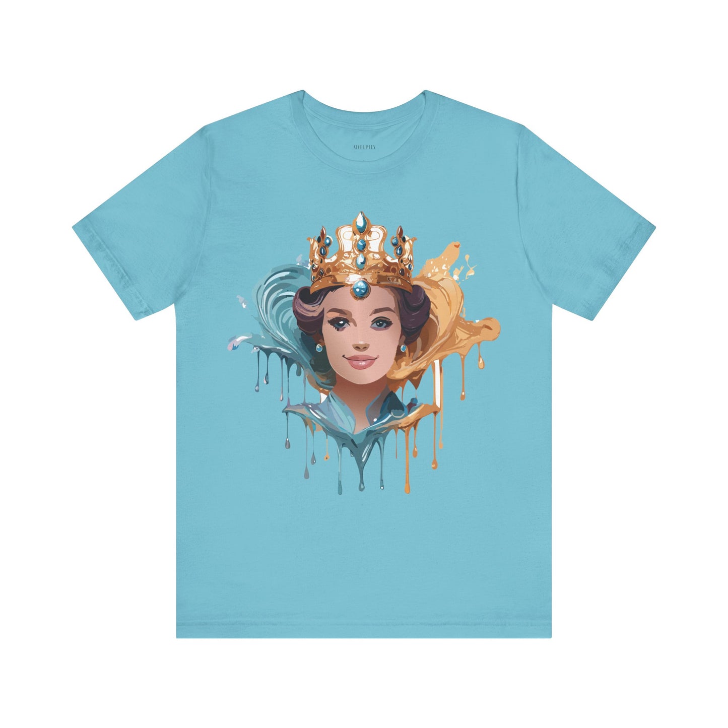 T-Shirt aus natürlicher Baumwolle – Queen Collection