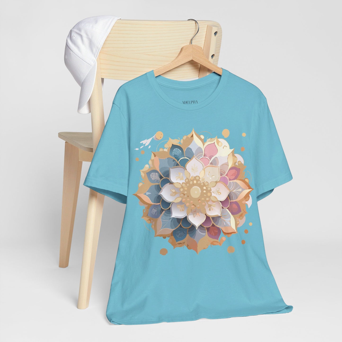 T-shirt en coton naturel - Collection Médaillon