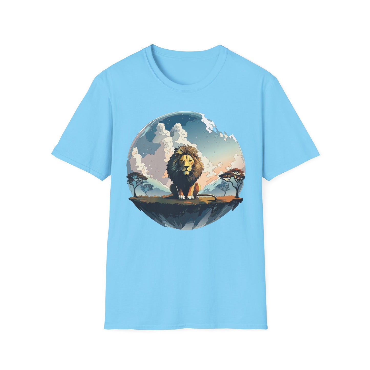 Lion Shirt, Shirt with Lion, Animal Tee, Shirt with Animals