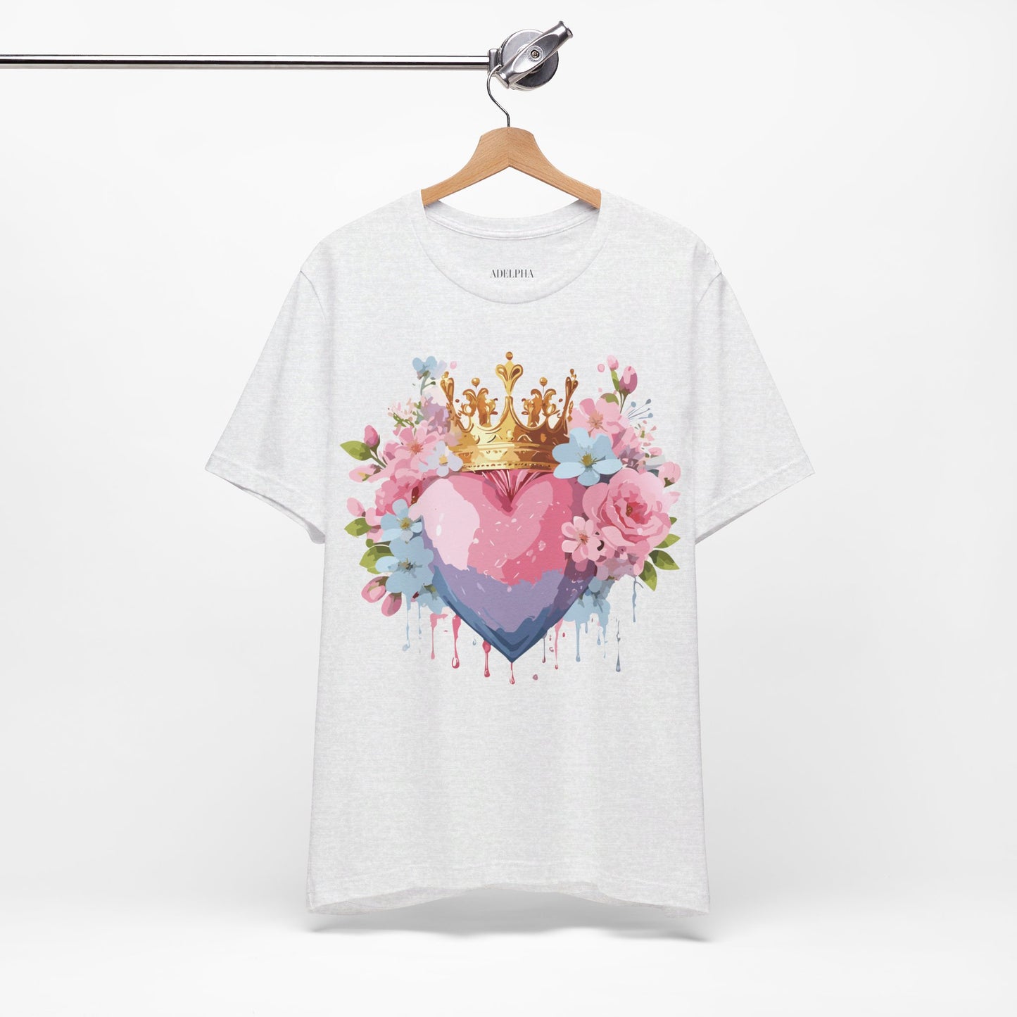 Natural Cotton Tee Shirt - Love story Collection