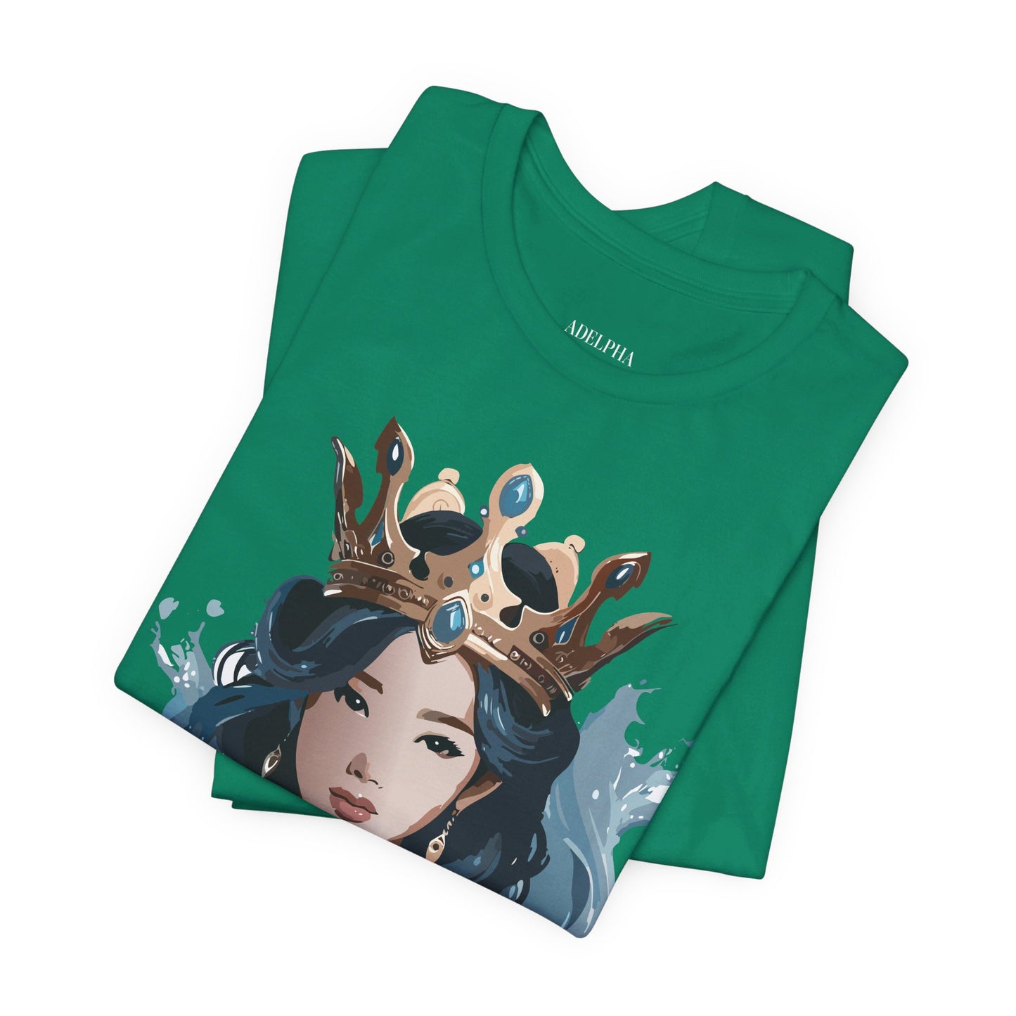 T-Shirt aus natürlicher Baumwolle – Queen Collection