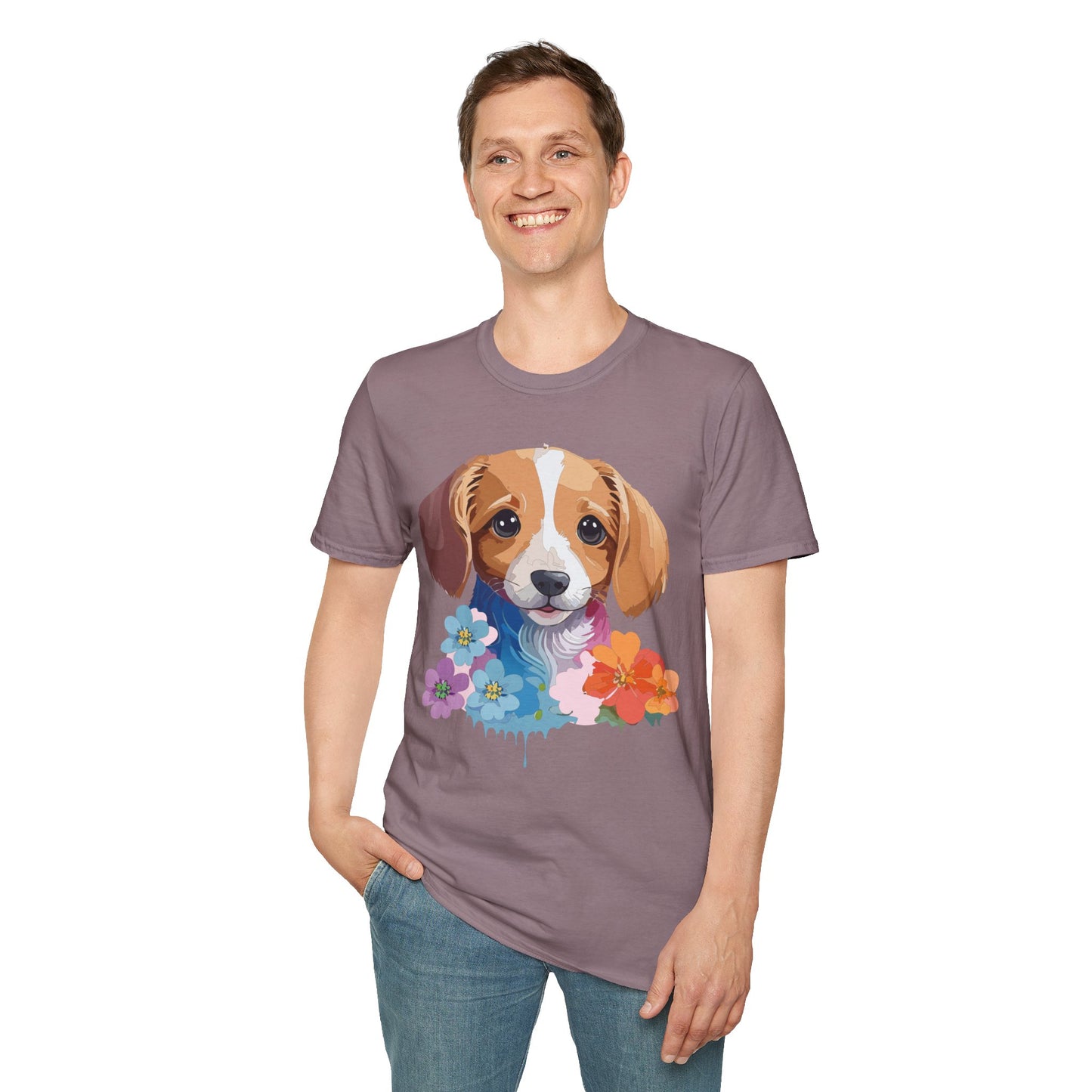 Dog Shirt, Shirt with Dog, Animal Tee, Shirt with Animals