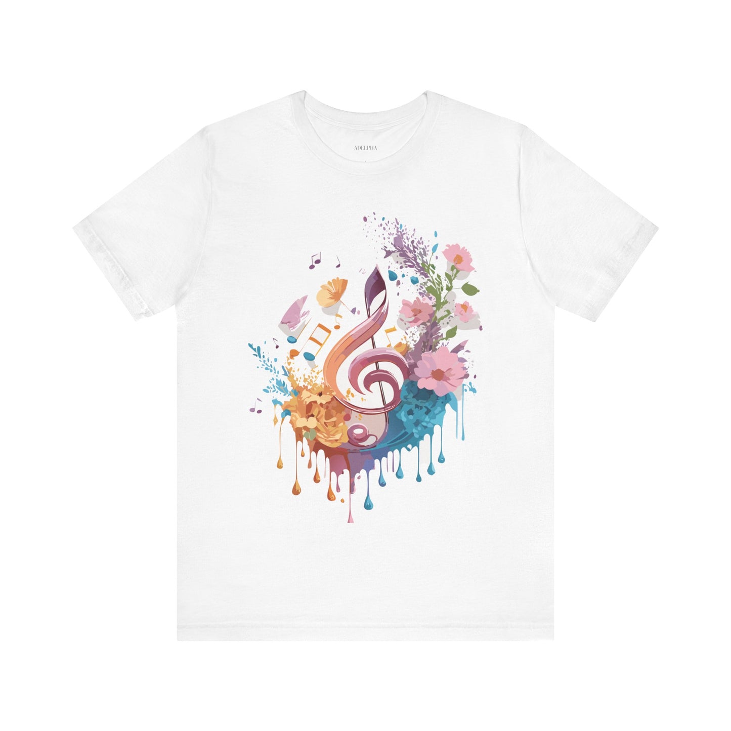 T-shirt en coton naturel - Collection Musique