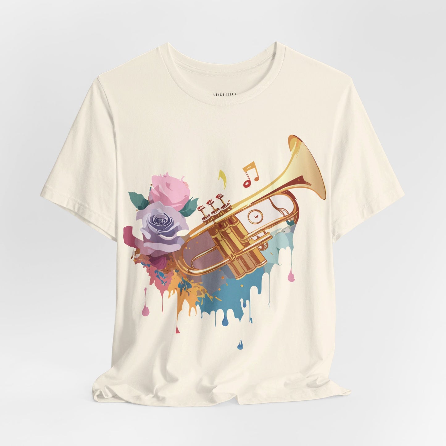 Natural Cotton Tee Shirt - Music collection