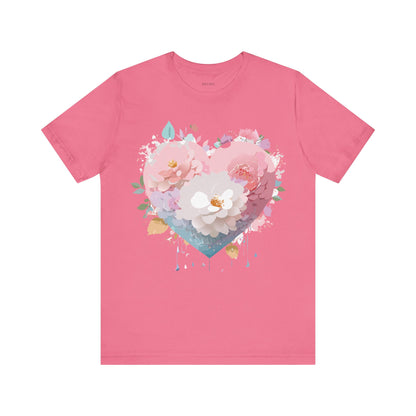 Natural Cotton Tee Shirt - Love story Collection Printify