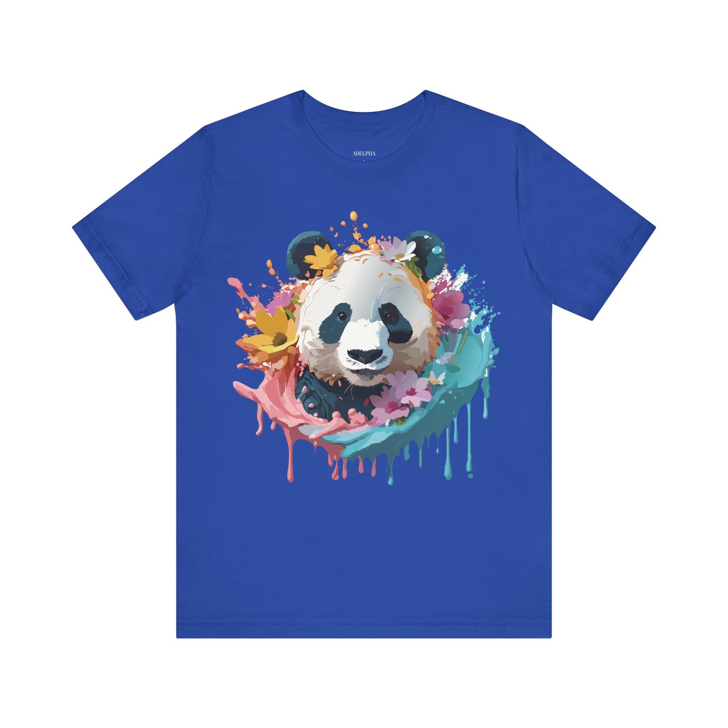 T-shirt en coton naturel avec panda