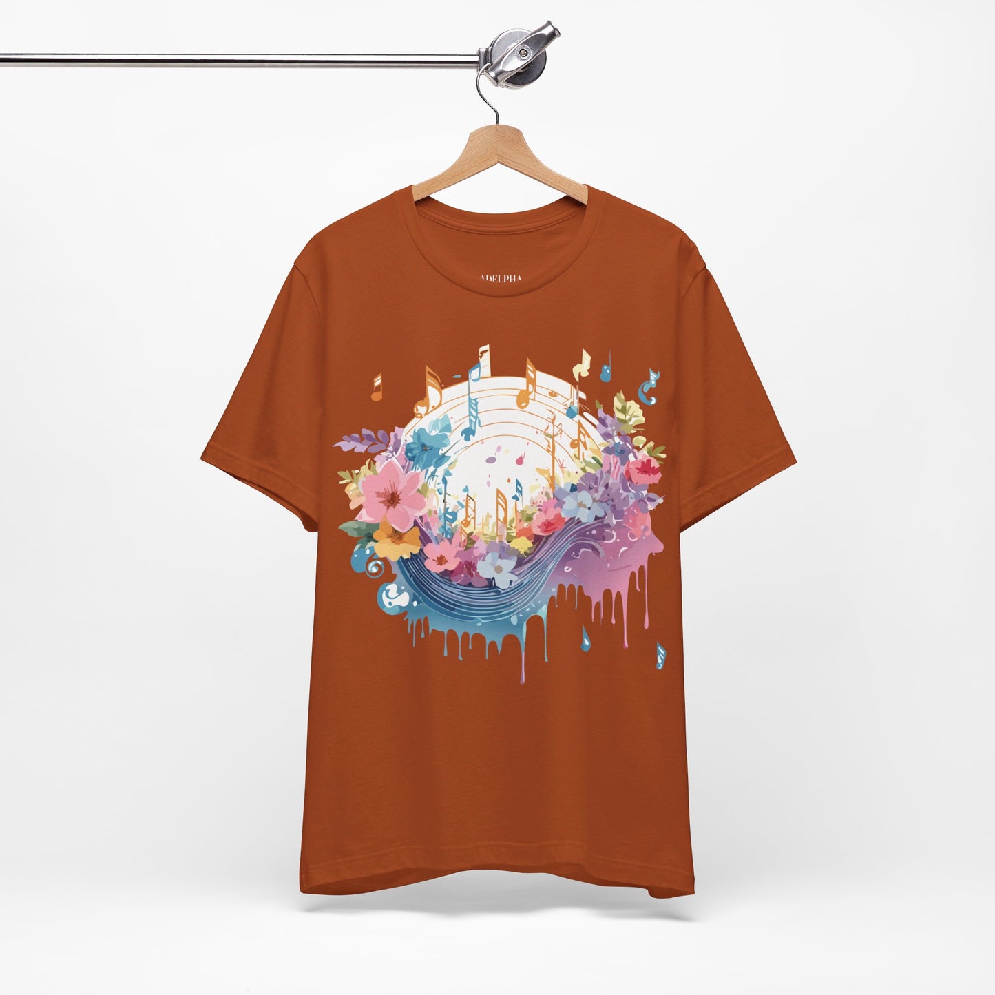 T-shirt en coton naturel - Collection Musique