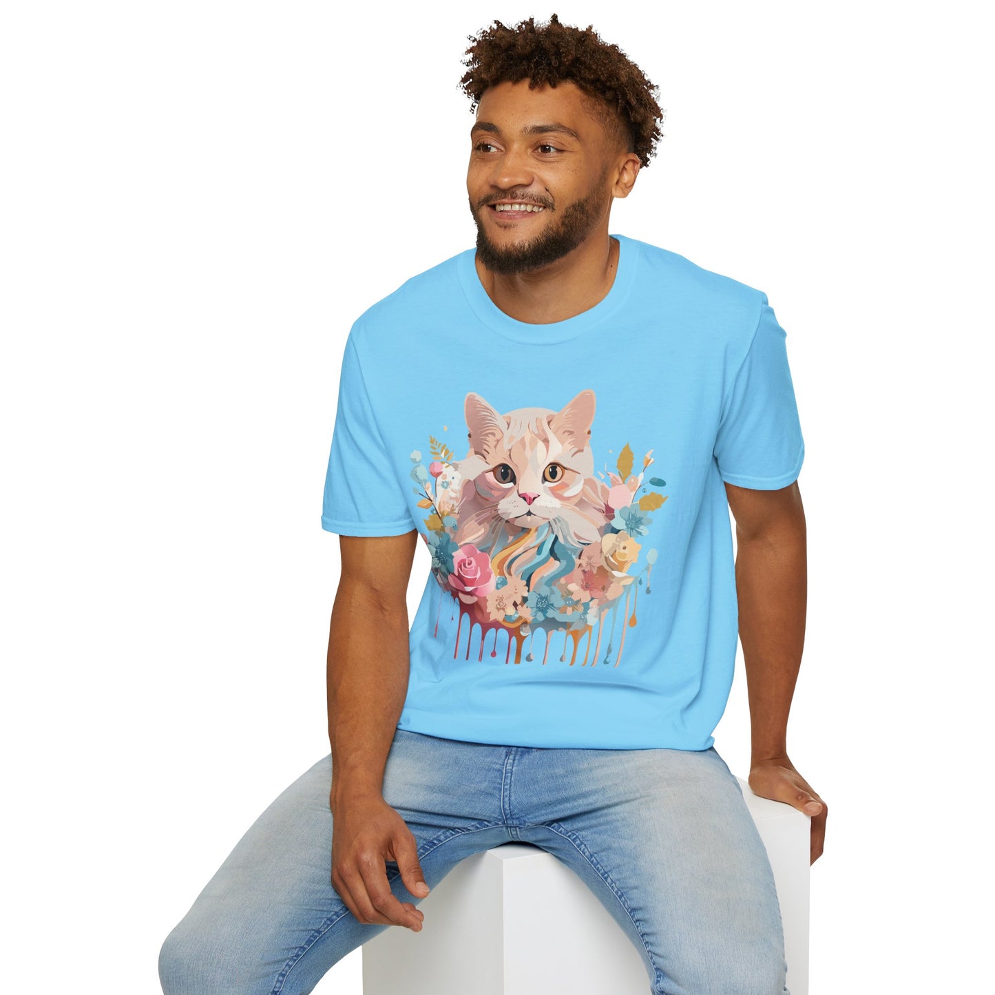 Cat Shirt, Shirt with Cat, Cats Tee, Kitten Tee