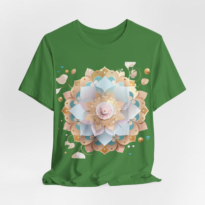 Natural Cotton Tee Shirt - Medallion Collection Printify