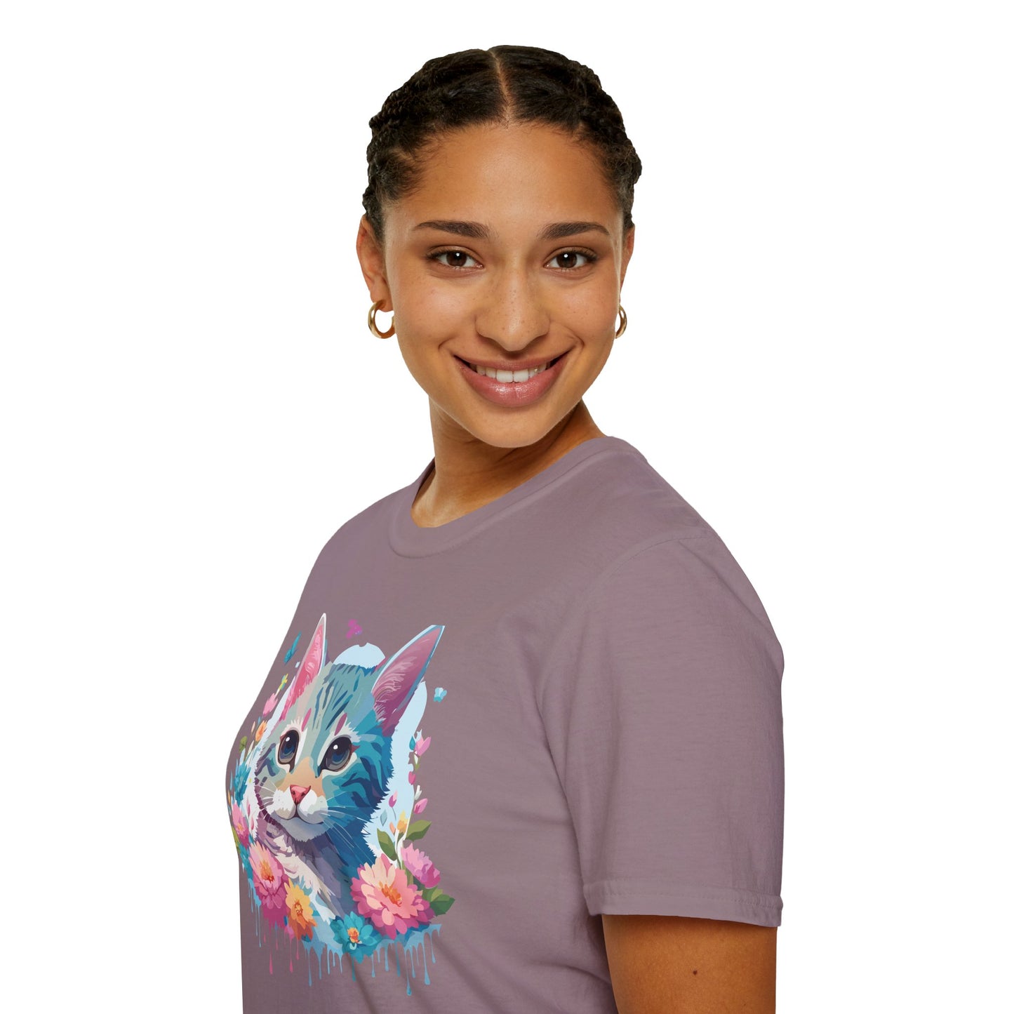 Cat Shirt, Shirt with Cat, Cats Tee, Kitten Tee
