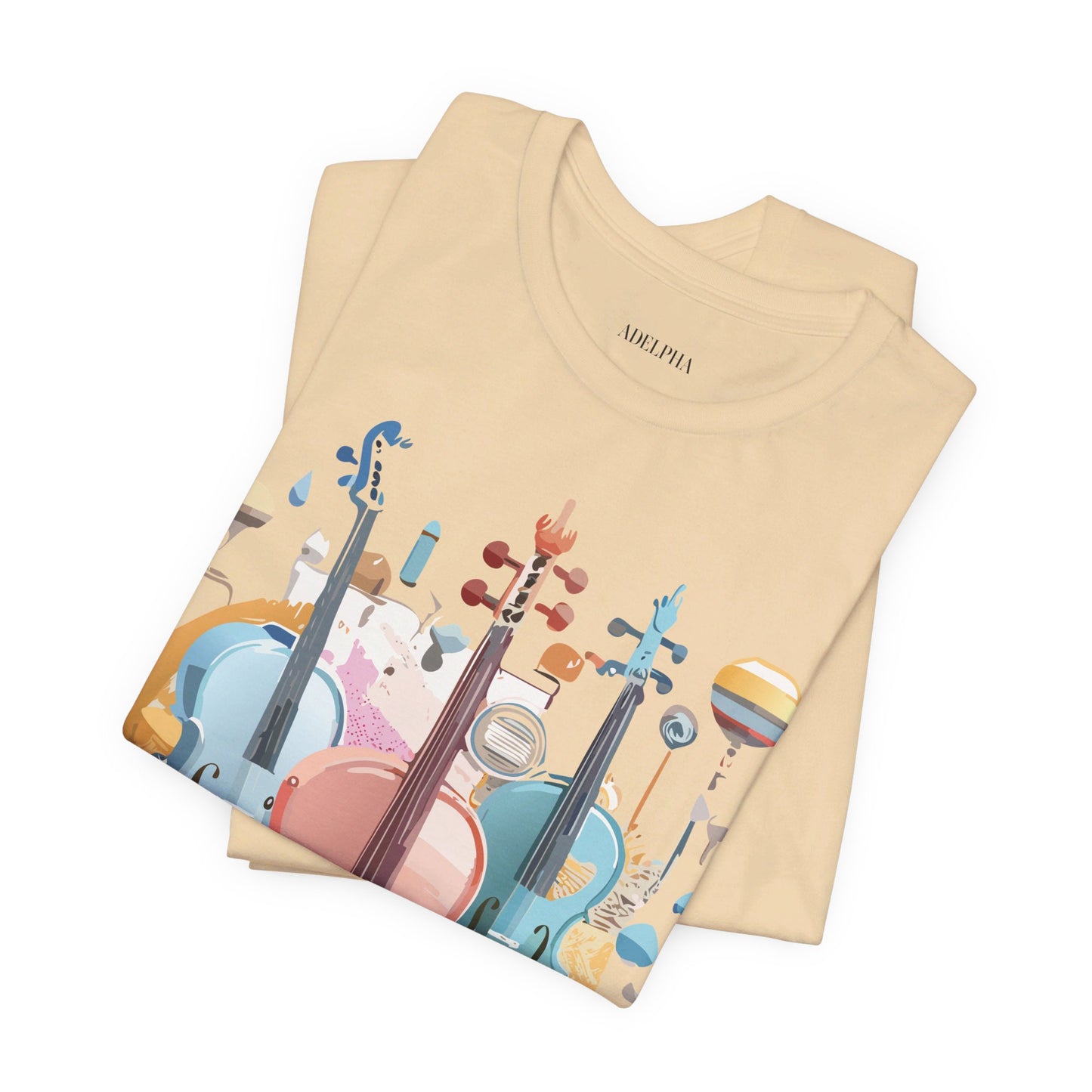 T-shirt en coton naturel - Collection Musique