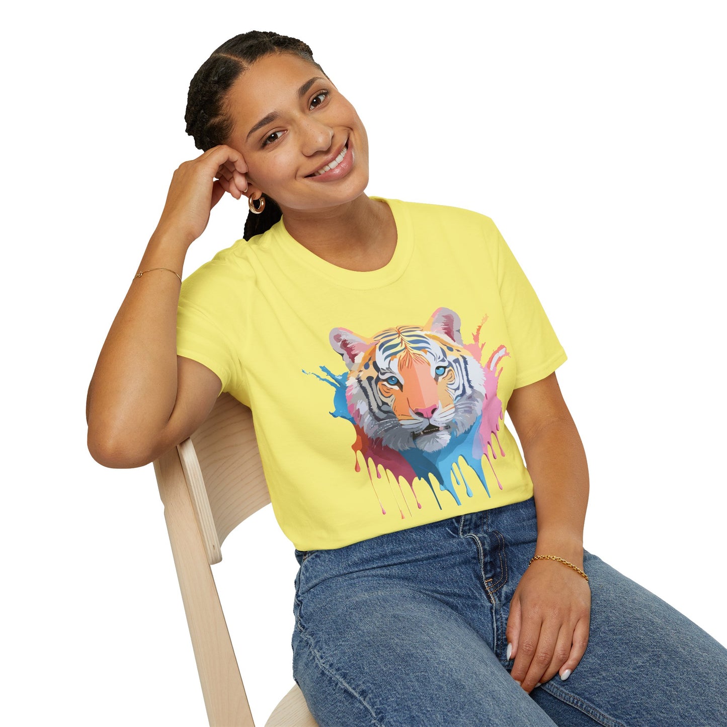 Tiger Shirt, Shirt with Tiger, Animal Tee, Shirt with Animals