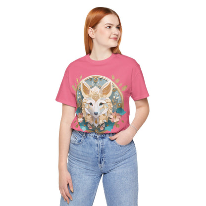 Natural Cotton Tee Shirt - Medallion Collection Printify
