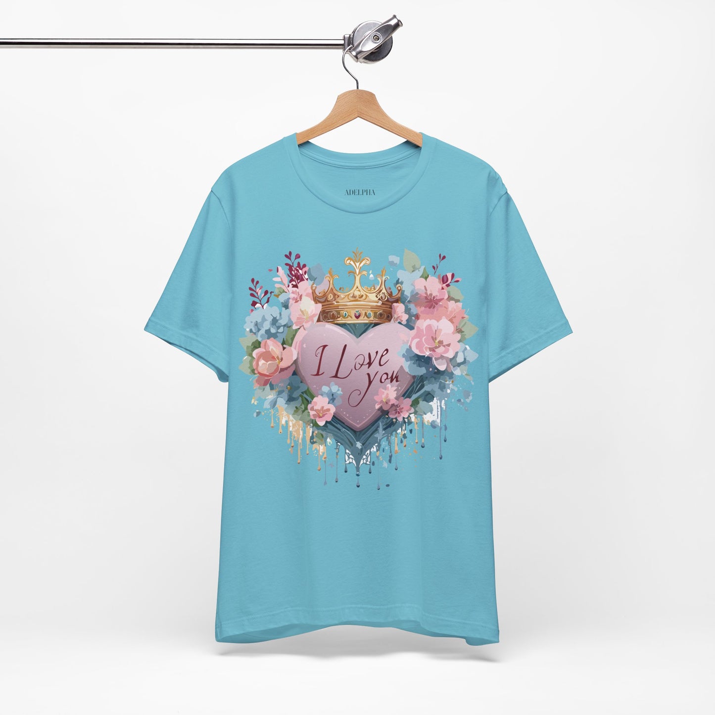 Natural Cotton Tee Shirt - Love story Collection