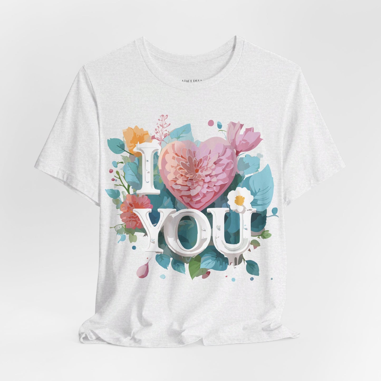 Natural Cotton Tee Shirt - Love story Collection