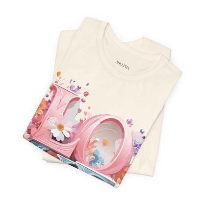 Natural Cotton Tee Shirt - Love story Collection Printify