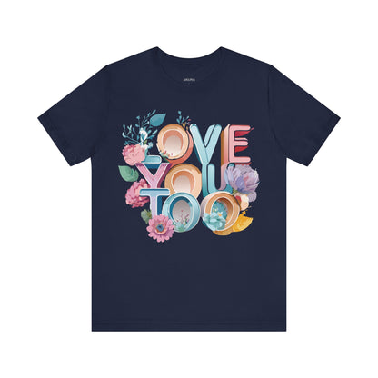 Natural Cotton Tee Shirt - Love Story Collection Printify