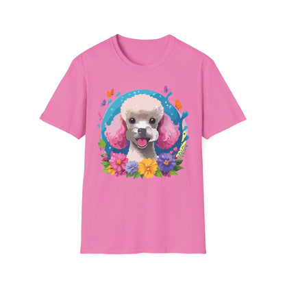 Dog Shirt With Animals Unisex Softstyle Tee 100 Percent Cotton Gildan 64000