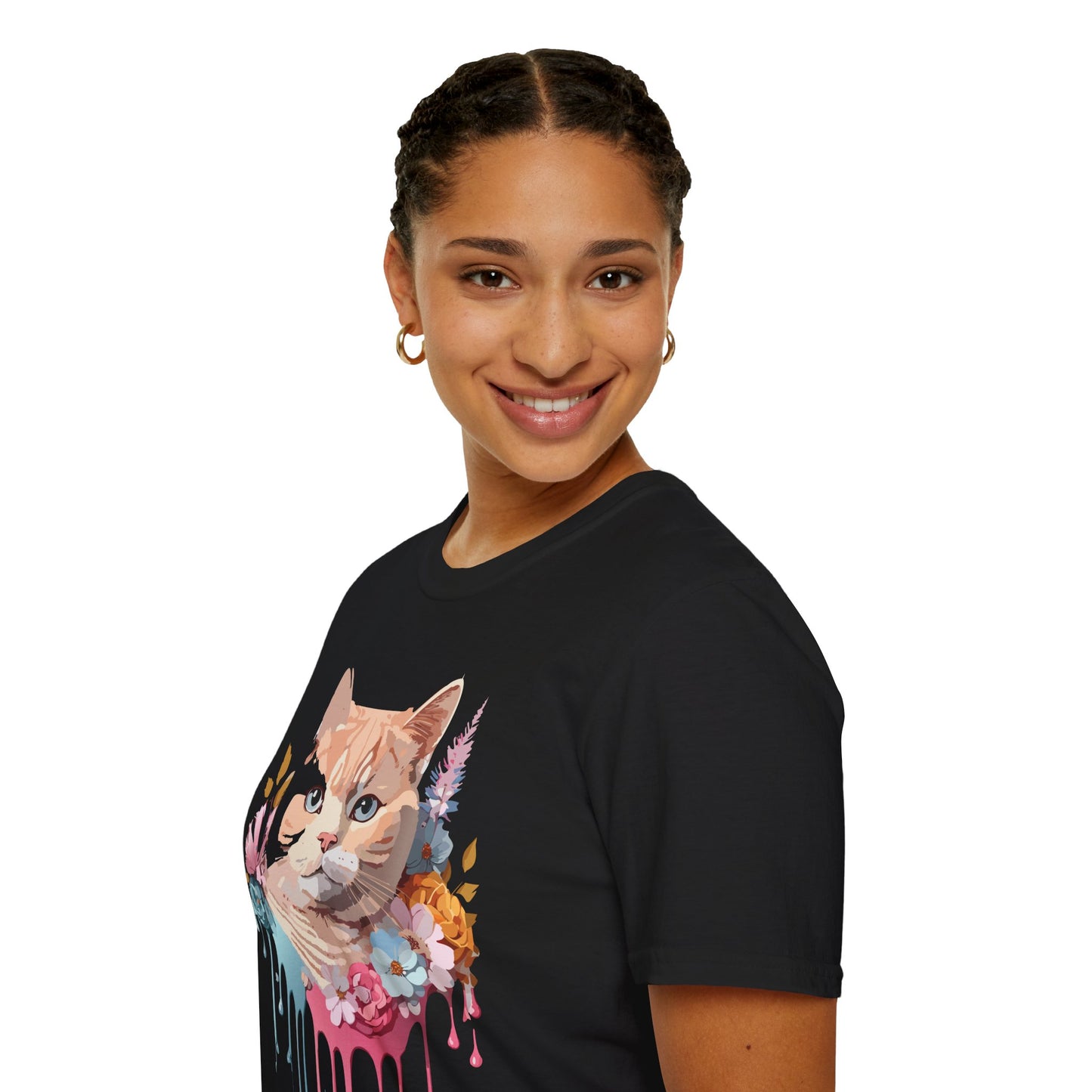 Cat Shirt, Shirt with Cat, Cats Tee, Kitten Tee