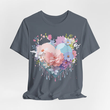Natural Cotton Tee Shirt - Love Story Collection Printify