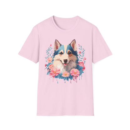 Dog Shirt Unisex Animal Tee Softstyle Cotton Lightweight Breathable