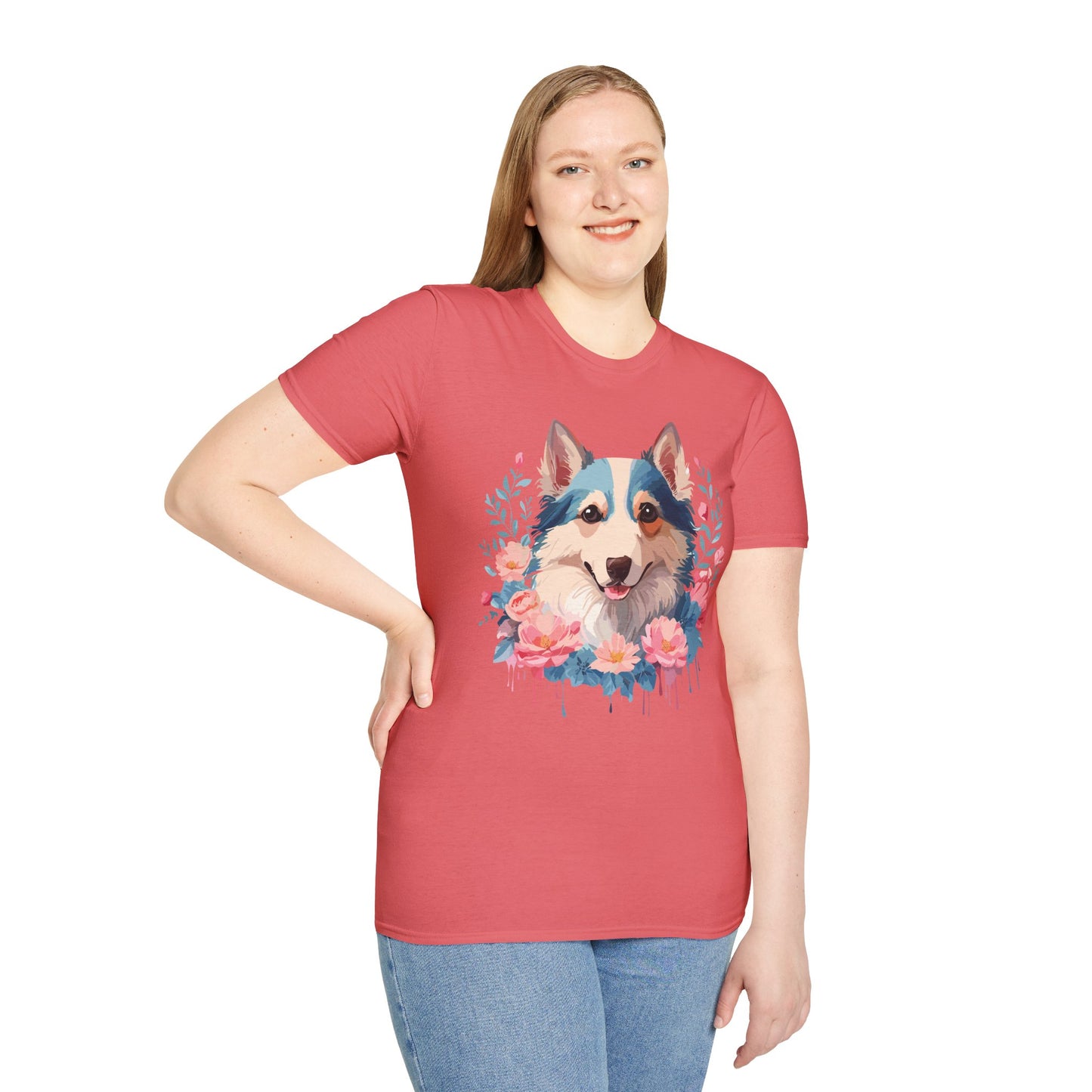 Dog Shirt, Shirt with Dog, Animal Tee, Shirt with Animals