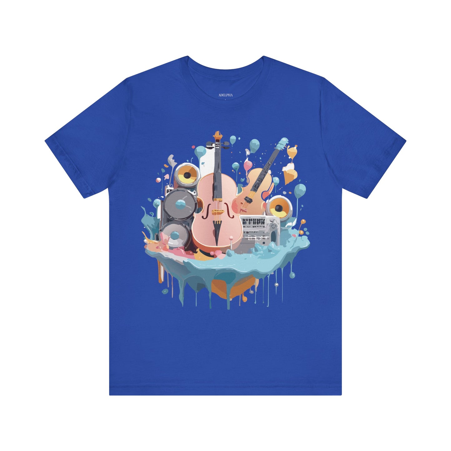 Natural Cotton Tee Shirt - Music Collection