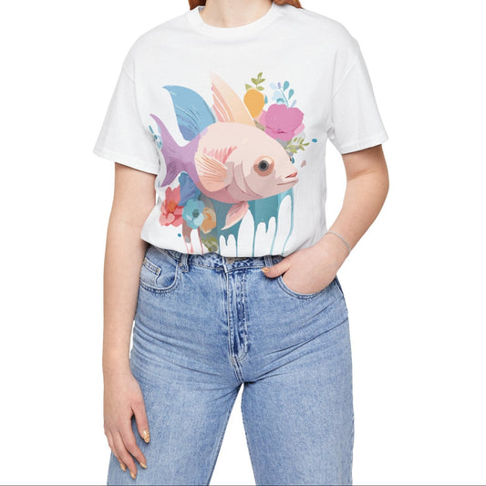Shirt with Animals | Fish Printify