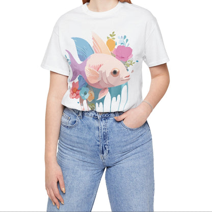Shirt with Animals | Fish Printify