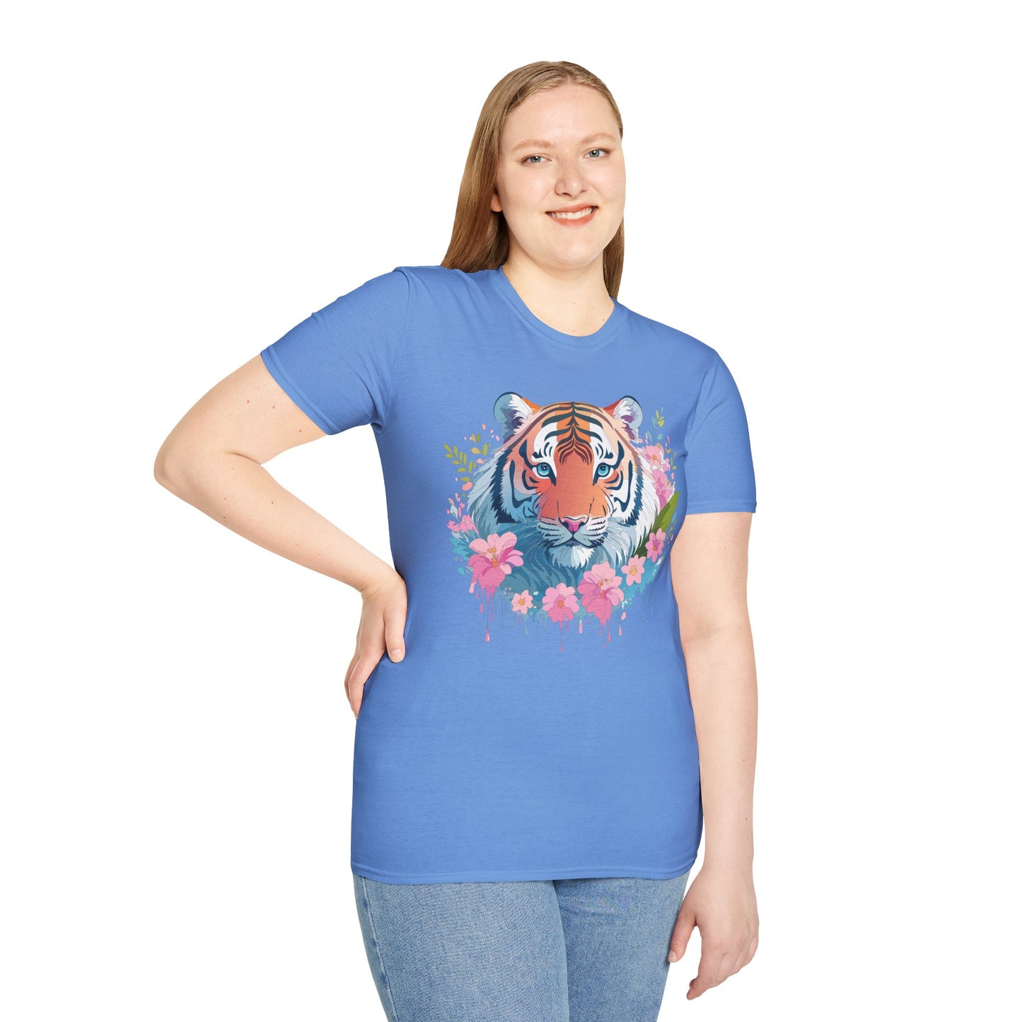 Tiger Shirt, Shirt with Tiger, Animal Tee, Shirt with Animals