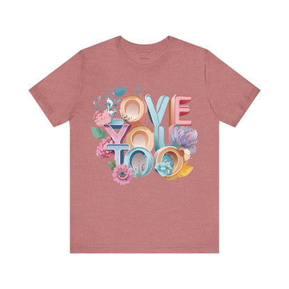 Natural Cotton Tee Shirt - Love story Collection Printify