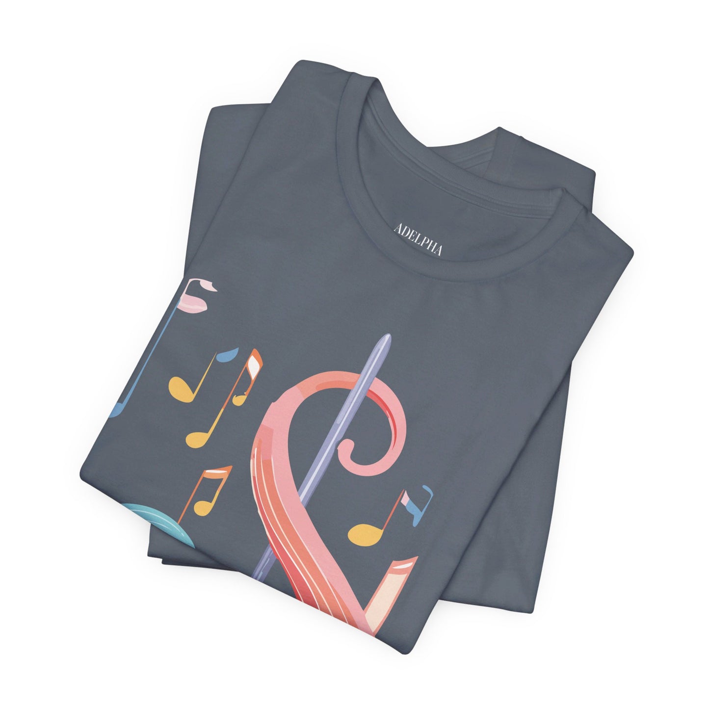 Natural Cotton Tee Shirt - Music Collection